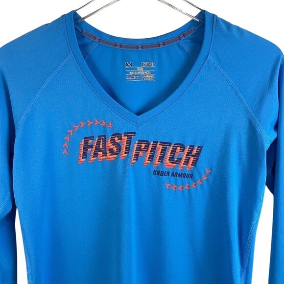 Under Armour Fast Pitch Tee Size XS - Picture 3 of 10